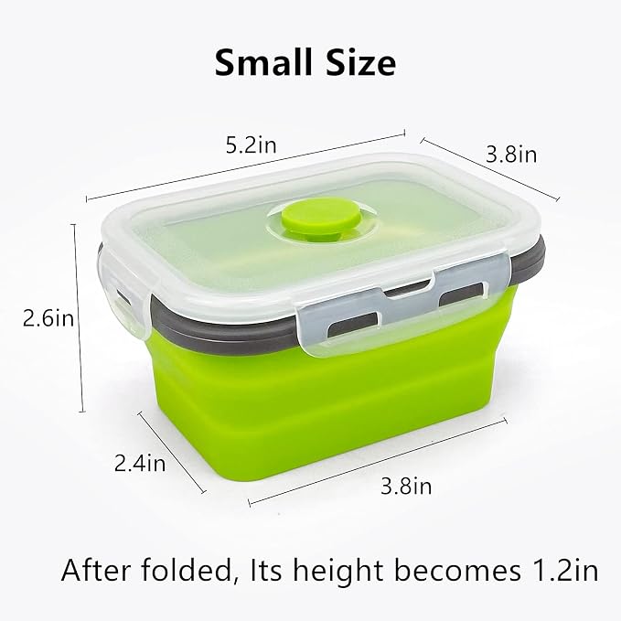 CCyanzi 3piece Collapsible Food Storage Containers - Image 5