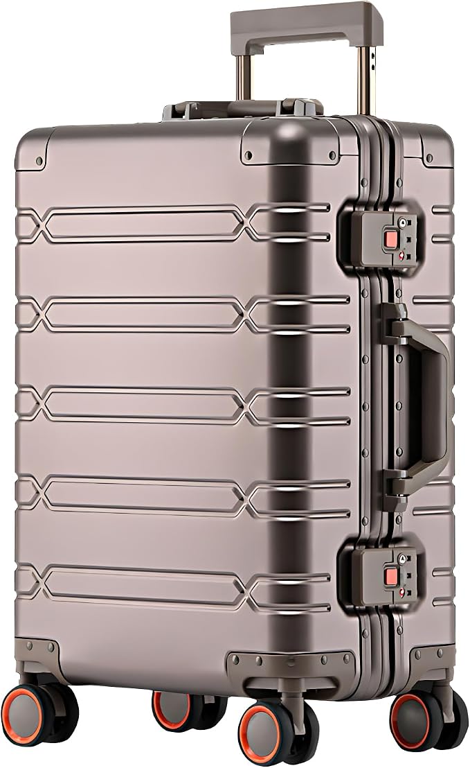 WEICHEN All Aluminum Magnesium 24 Inch Luggage by WEICHEN