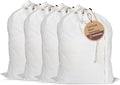 LFH Home Cotton Canvas Large Laundry Bag by LFHHomePrivateLimited