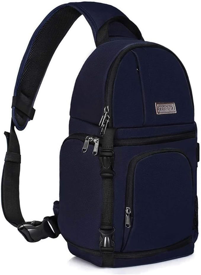MOSISO Camera Sling Bag, DSLR/SLR/Mirrorless Camera Backpack Case Shockproof by MOSISO