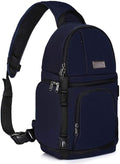MOSISO Camera Sling Bag, DSLR/SLR/Mirrorless Camera Backpack Case Shockproof by MOSISO