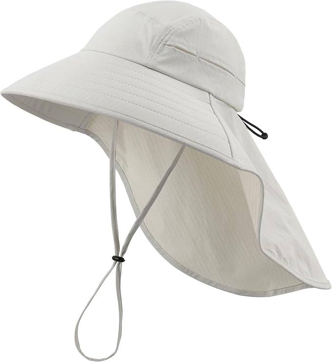Home Prefer UPF 80+ Sun Hat for Men Women Wide Brim Sun Hat by HomePreferHatsCaps