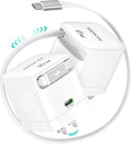 Retractable Wall Charger, 65W PD Fast USB C Charger Block by imokin