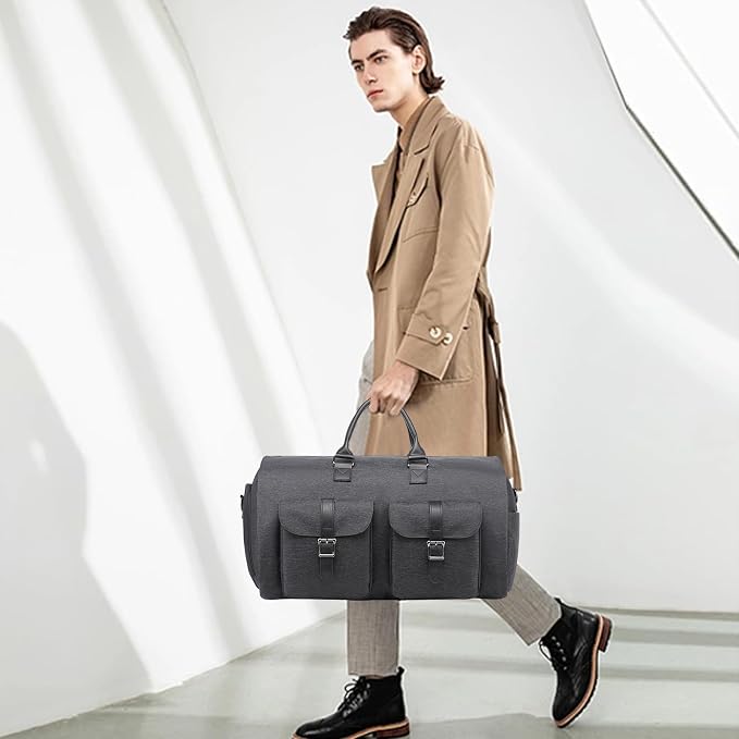 seyfocnia Convertible Travel Garment Bag, Carry on Garment Duffel Bag - Image 6