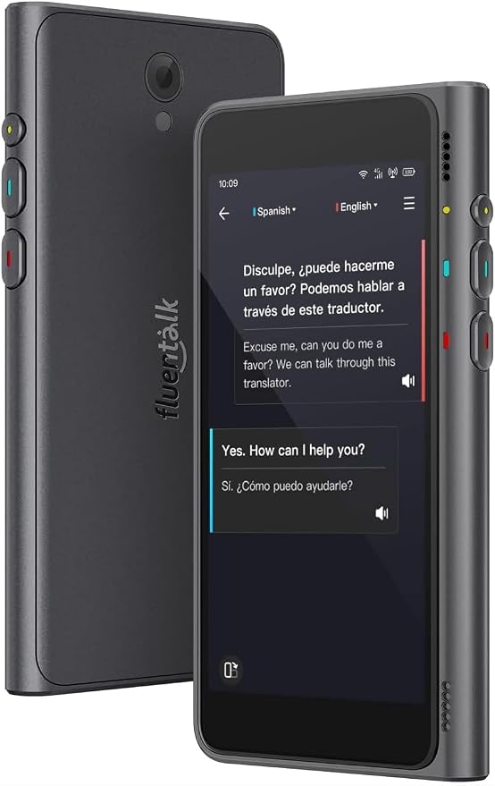 Timekettle Fluentalk New T1 Translator Device Supports 40 Languages, 31+ by Timekettle