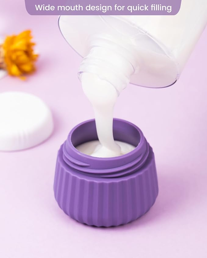 Travel Containers for Toiletries 4 Pack, TSA Approved Travel Size Toiletries - Image 2