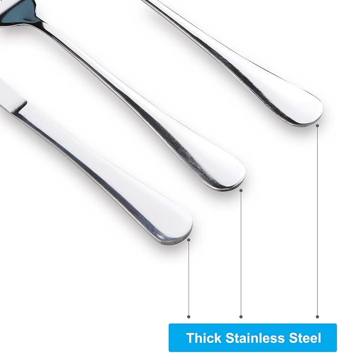 Travel Utensils With Case, Stainless Steel Reusable Portable Utensils Set With - Image 7