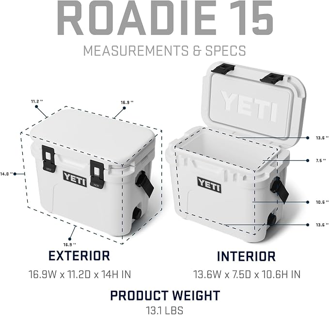 YETI Roadie 15 Hard Cooler - Image 6