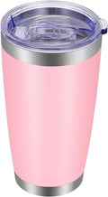 VEGOND 20oz Tumbler with Lid and Straw Stainless Steel Tumbler Cup Vacuum by VEGOND