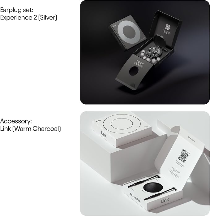 Loop Earplugs Experience Bundle Loop Experience 2 + Link | Reusable Ear Plugs - Image 4