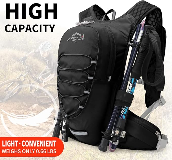 Running Hydration Vest for Men Women Water Backpack for Running 3L Running - Image 6