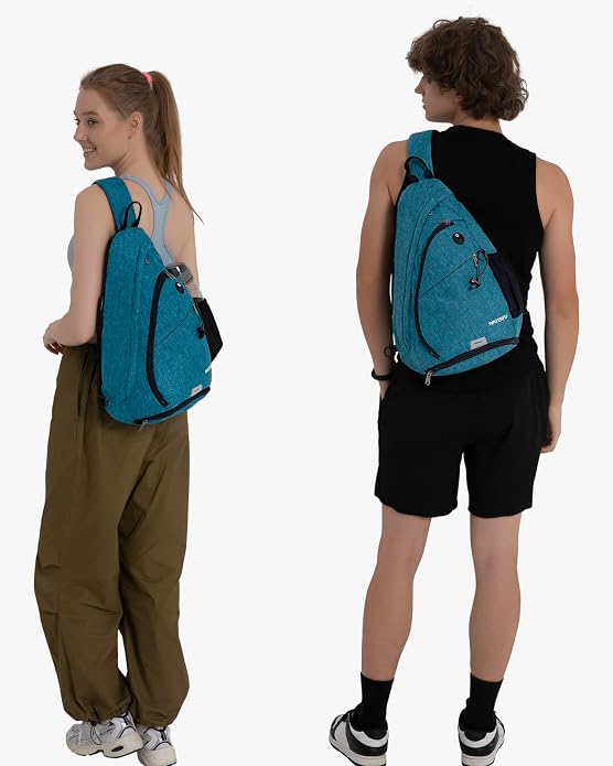 WATERFLY Large Crossbody Sling Bag: Over Shoulder Backpack Daypack Casual Cross - Image 8