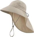 Home Prefer UPF 80+ Sun Hat for Men Women Wide Brim Sun Hat by HomePreferHatsCaps