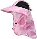 Sun Hat for Men Women with Neck Flap, UPF 50+ UV Protective Hiking Fishing Hats by ZOORON