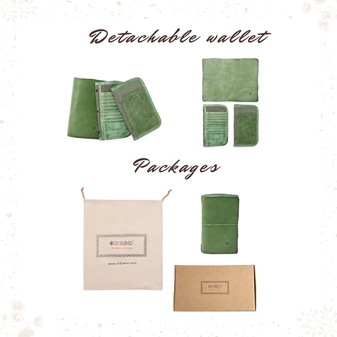 Genuine Leather Nomad Organizer Travel Wallet | Women's Wallet Clutch Passport - Image 6