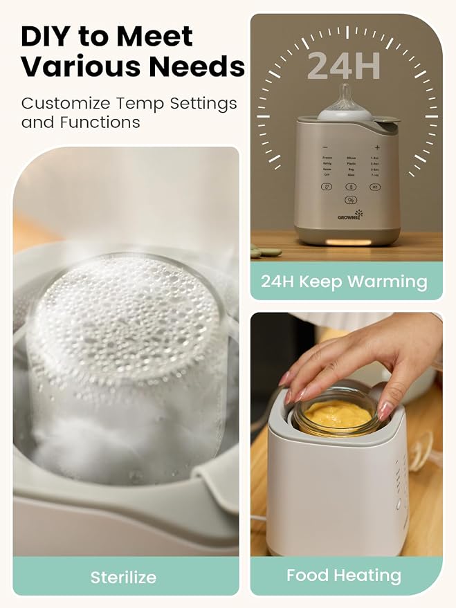GROWNSY Bottle Warmer, 2025 Fast Baby Bottle Warmer - Image 7
