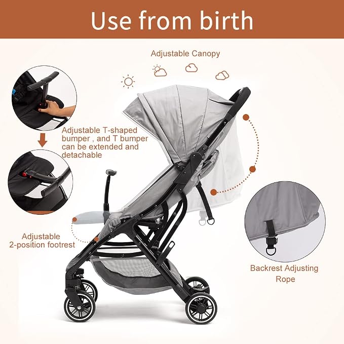COOL KIDS Portable Stroller - Image 4