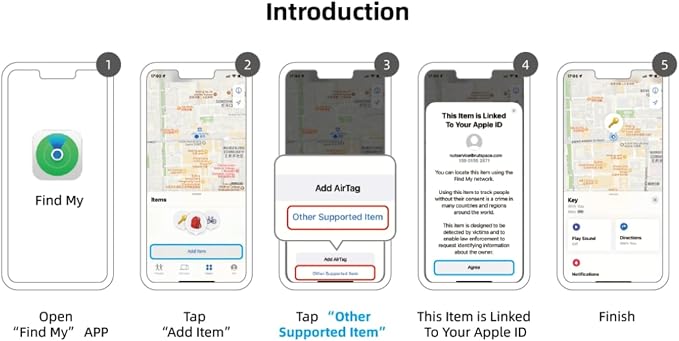 NutaleTag Key Finder 4 Pack - Image 8