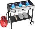 ROVSUN 3 Burner Outdoor Propane Burner by ROVSUN