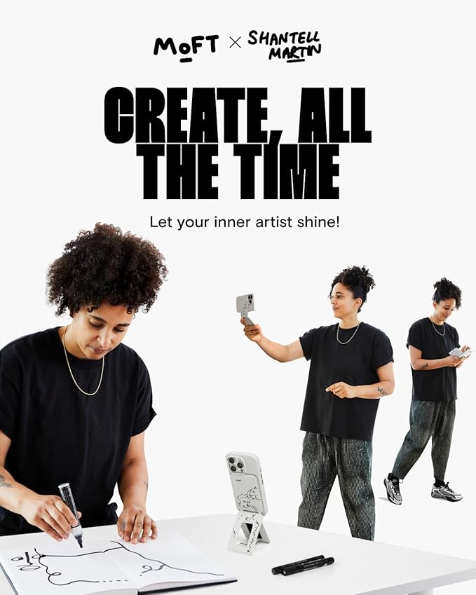 MOFT x Shantell Martin Phone Tripod Stand Selfie Stick - Image 2