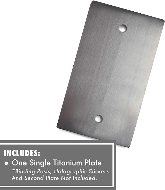 ColdTi - Titanium Bitcoin Seed Plate - Image 6