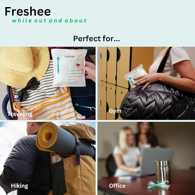 Freshee Bead -5 in 1 Disposable Mini Toothbrush - Image 8