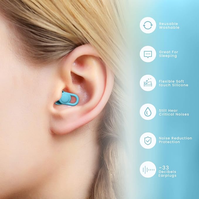 Silicone Ear Plugs for Noise Reduction - Image 4