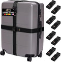 GORILLA GRIP Heavy Duty 8 Pack Adjustable Luggage Straps by GorillaGrip