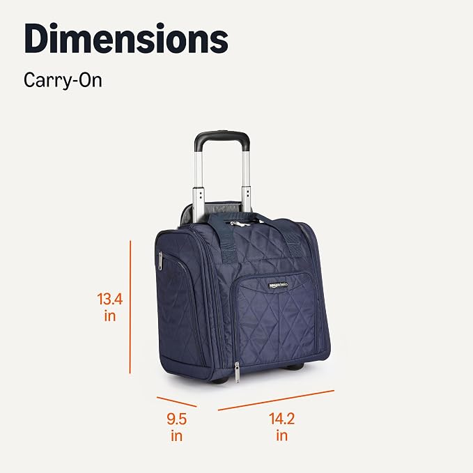Amazon Basics Underseat Carry On Luggage - Image 7