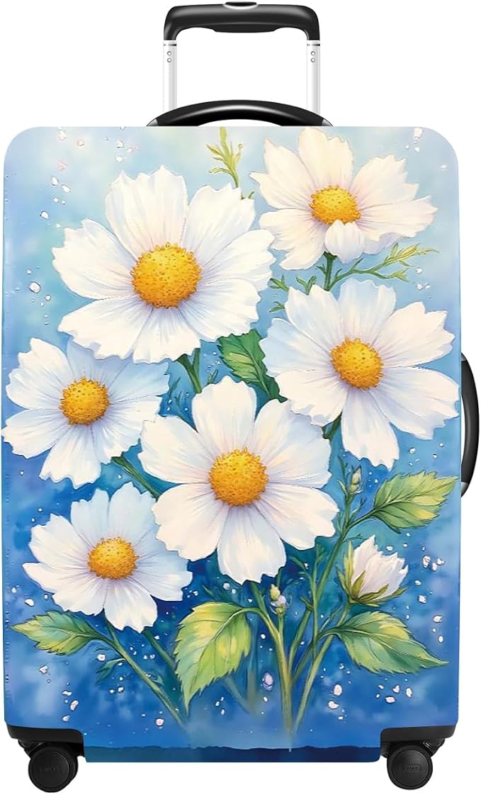 Luggage Cover Washable Suitcase Protector Anti-Scratch, Stretchable Fit - Image 2