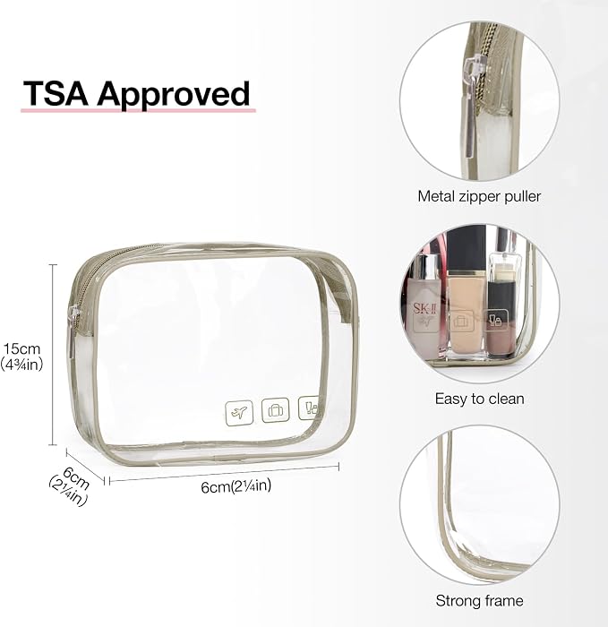 BAGSMART Toiletry Bag Hanging Travel Makeup Organizer - Image 5