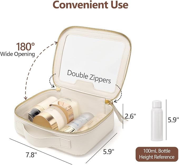 PACKISM Medium Clear Makeup Bag - Image 6