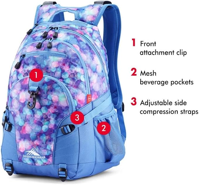 High Sierra Loop Backpack, or Work Bookbag - Image 2