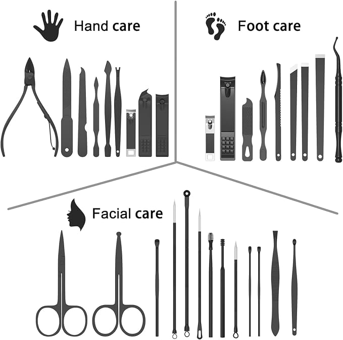 Professional Manicure Pedicure Set, Nail Clipper Kit, Nail Clippers Set - Image 8