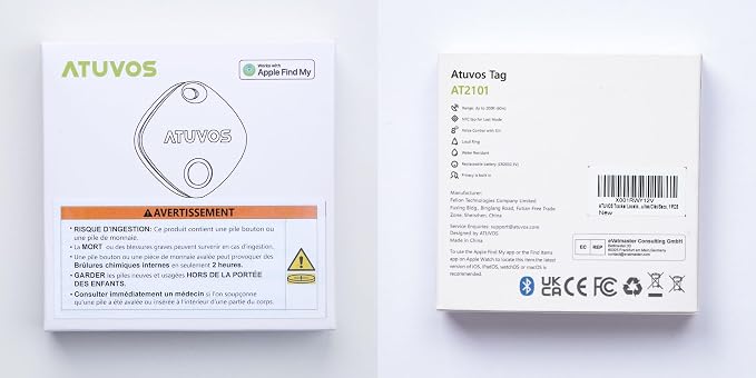 ATUVOS Air Tracker Tag-1 Pack, Keys Finder and Item Locator - Image 12