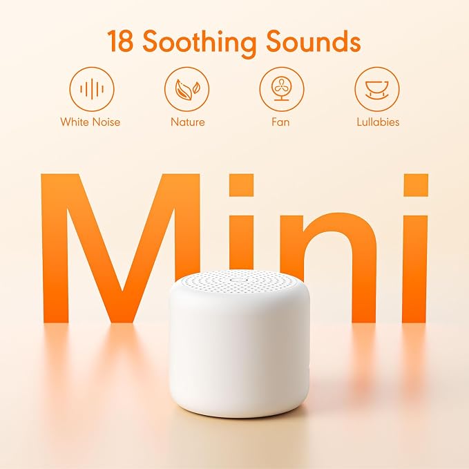 Portable Sound Machine for Baby Adults, Travel Sound Machine, Mini White Noise - Image 2