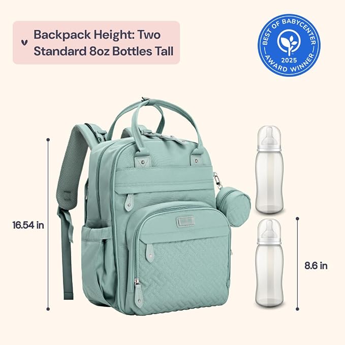 BabbleRoo Diaper Bag Backpack - Image 3