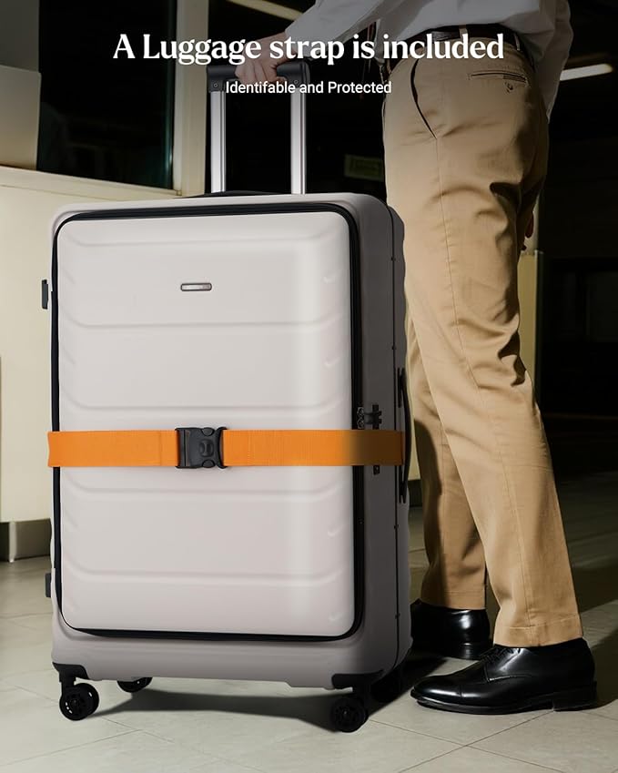 Luggage Sets 2 Pieces, 20/28 Inch PC Hardshell Suitcase - Image 8