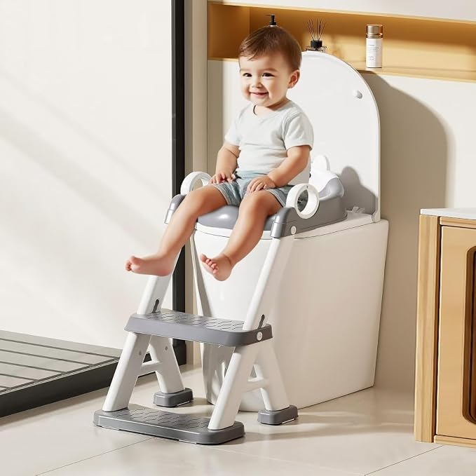 Potty Training Seat, Non Slip Foldable Toilet Training Seat - Image 7