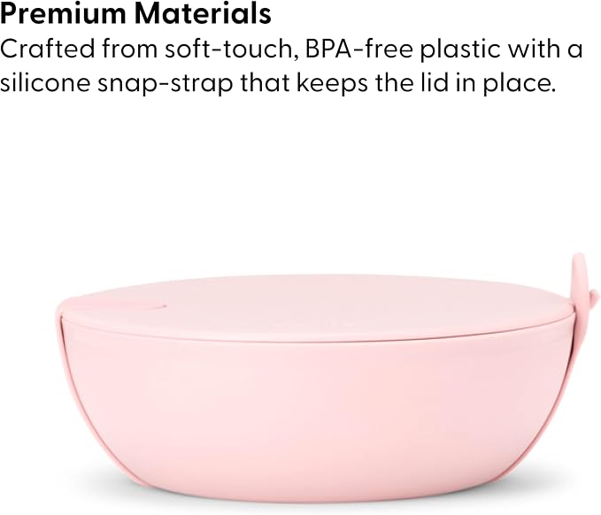 W&P Porter Plastic Bowl Lunch Container w/ Protective Non-slip Exterior - Image 3
