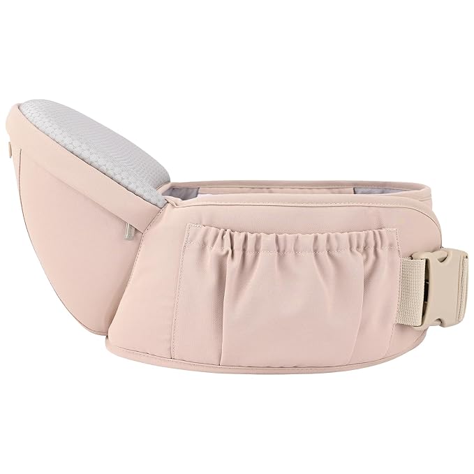 Bebamour Baby Carrier with Hip Seat, All-Position Breathable Mesh Hip Seat & - Image 6
