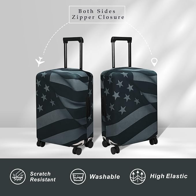 Explore Land Travel Luggage Cover Suitcase Protector Fits 31-32 Inch Case - Image 2