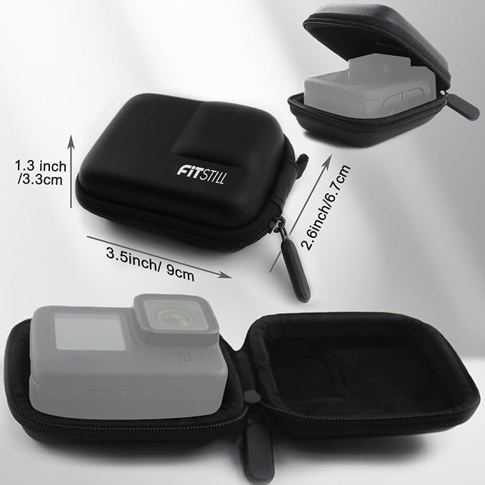 FiTSTILL Black PU Mini Carrying Case - Image 7