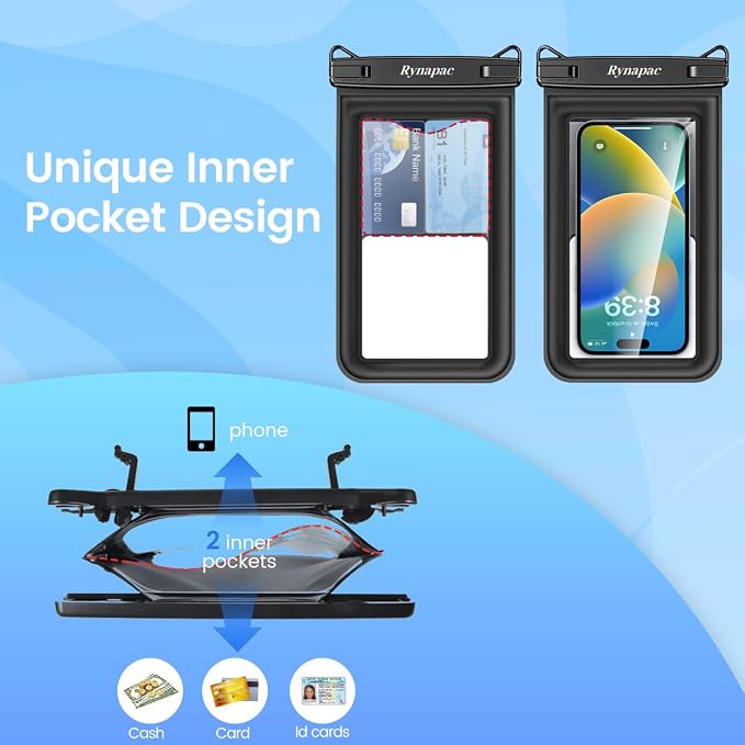 Floating Waterproof Phone Pouch 2 Pack - Image 6
