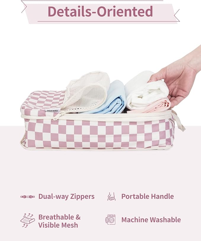 Narwey 6 Set Compression Packing Cubes - Image 6