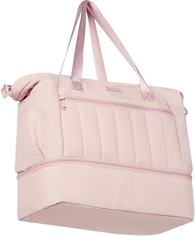 NISHEL Women's 2-in-1 Weekender Duffle Bag, Large Capacity Duffle Bag by NISHEL