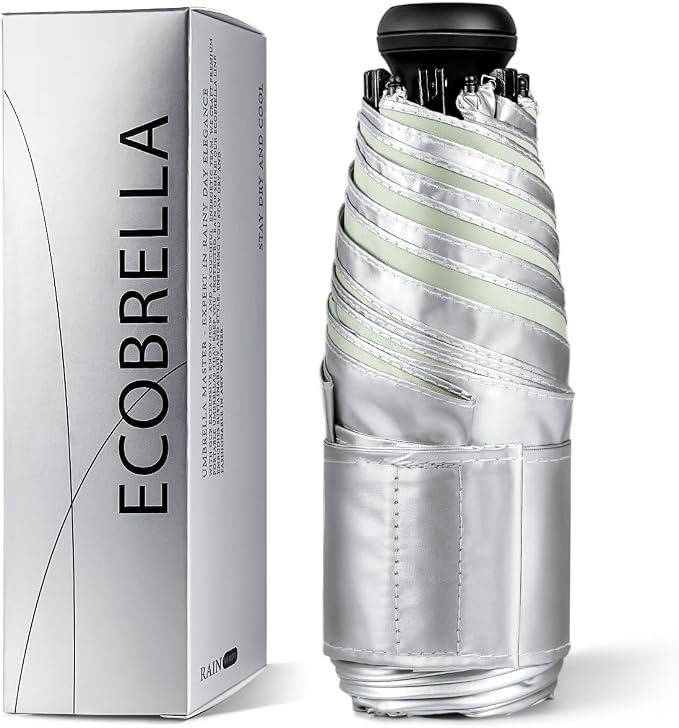 Mini Travel Umbrella by ECOBRELLA