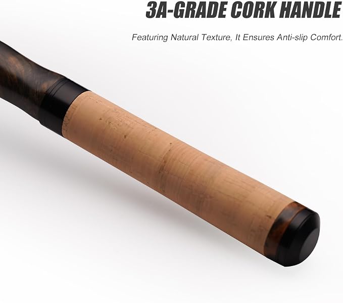PURELURE Telescopic Fishing Rod Ultralight or Light, Carbon Fiber Rod Spinning - Image 5