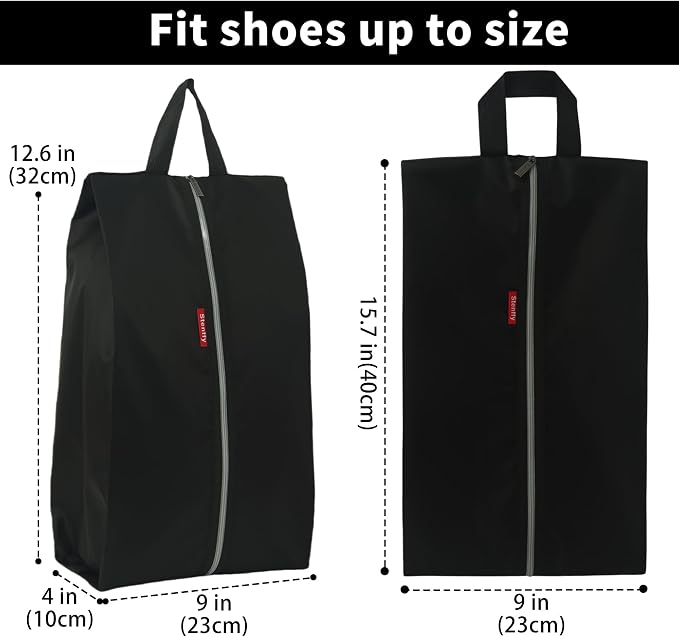 6pcs Portable Shoe Organizer, Travel Pouches - Image 3