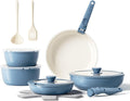 Redchef 16pcs Ceramic Nonstick Pots and Pans Set, Kitchen Cookware Set by Redchef